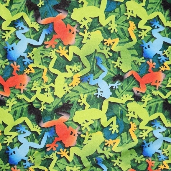 ECO EVIE Frog Hoodie Size XL Evie's an 11 year old designer.Read her story below - Picture 3 of 3